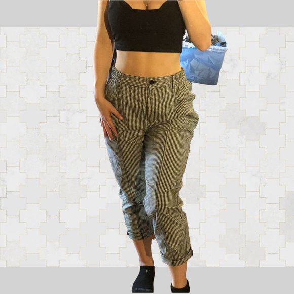 Urban Outfitters Checkered Pants M U0 - Picture 2 of 5